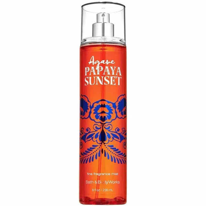 Bath & Body Works Agave Papaya Sunset Fragrance Mist 236ml, front view