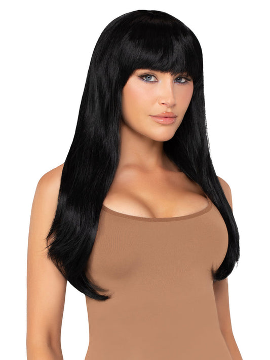 Color_Black | Leg Avenue 25" Bangin' Long Wig