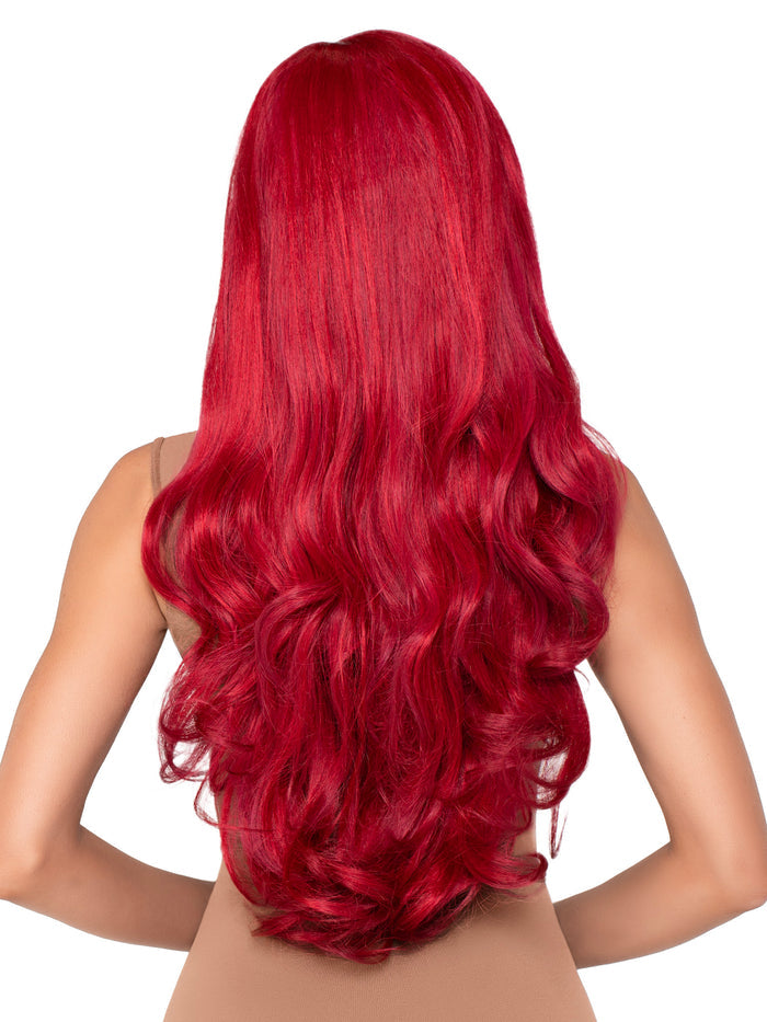 Color_Red | Leg Avenue 27" Long Wavy Wig