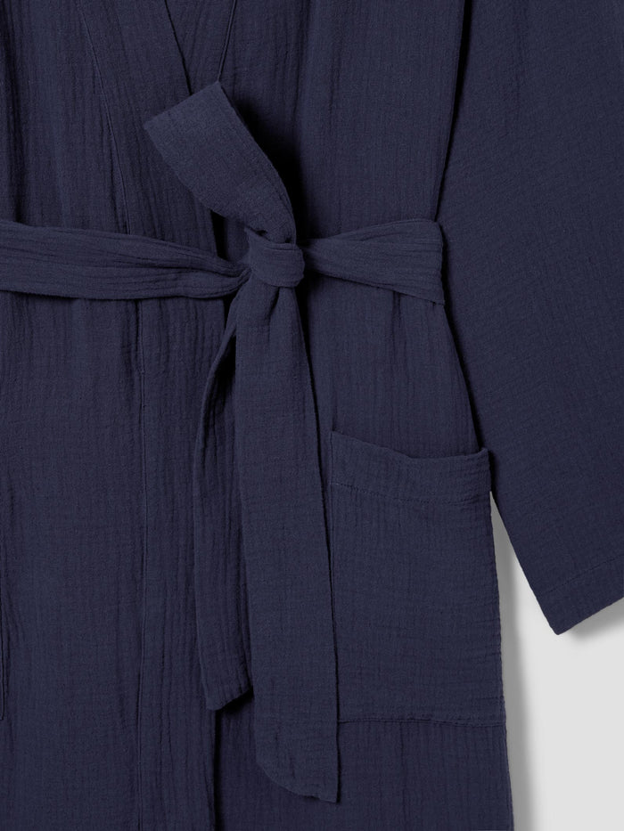 Atlantic Cotton Gauze Robe