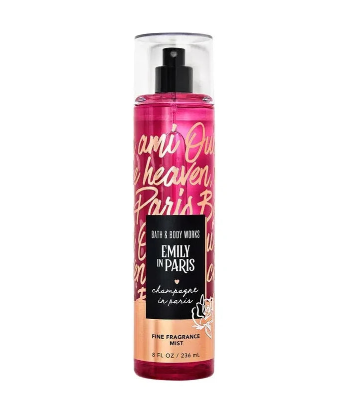 Bath & Body Works Champagne in Paris Fragrance Mist 236ml, front view