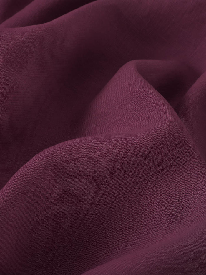 Berry Linen Blend Pillowcases (Pair)