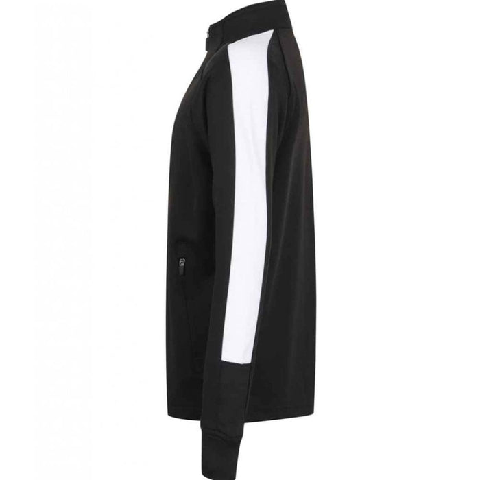 Blandford Tennis Academy Adult Zipped Tracksuit Top - Black