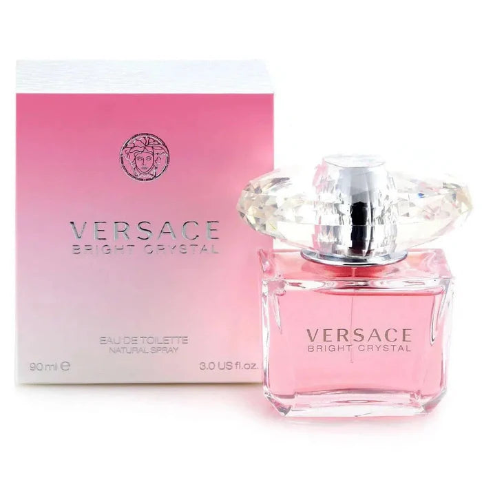Versace Bright Crystal Eau de Toilette 90ml, front view
