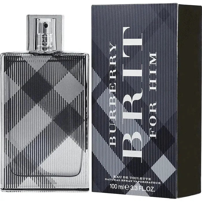 Burberry Brit for Him Eau de Toilette 100ml, box and bottle