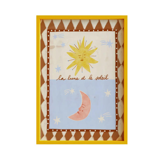 Carole Hillman Poster La Lune