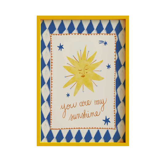Carole Hillman Poster You Are My Sunshine