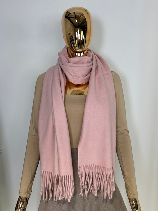 Cashmere Tassel Edge Scarf (8 Colours)