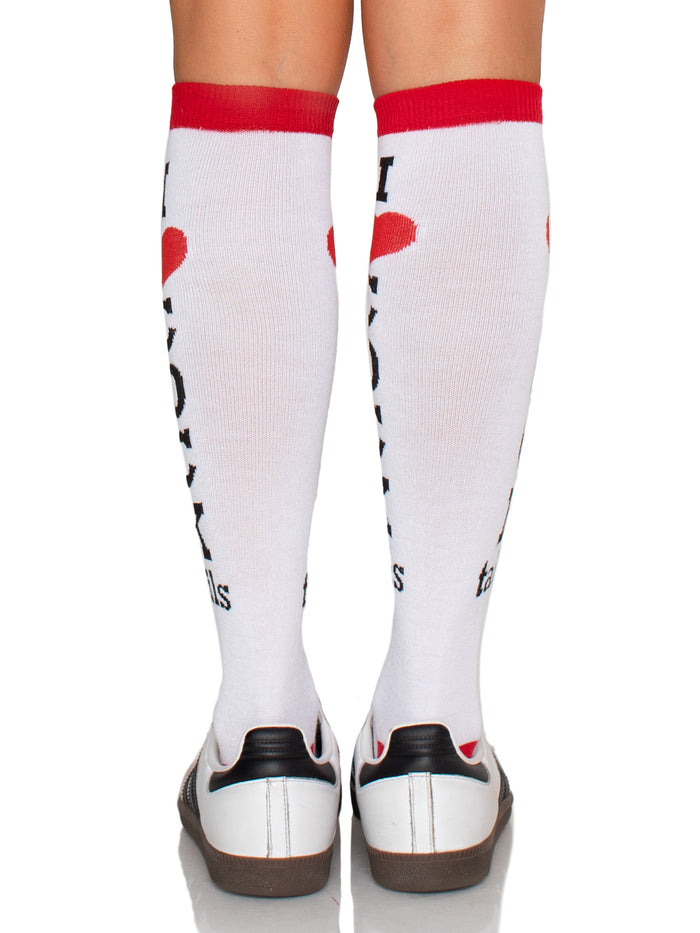 Cocktails Knee High Socks