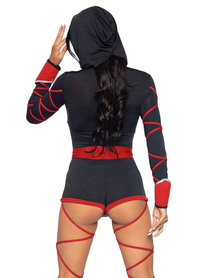 color_black/red | Leg Avenue Dragon Ninja Costume