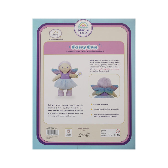Dream Dinkum Doll - Fairy Evie with Magnet Hands