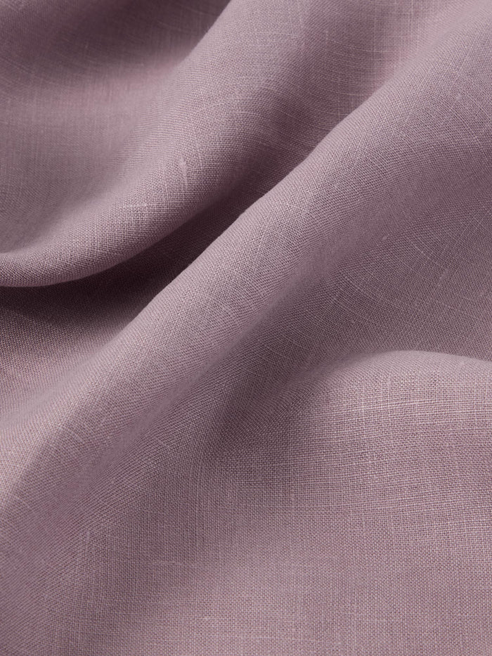 Elderberry 100% Linen Fitted Sheet