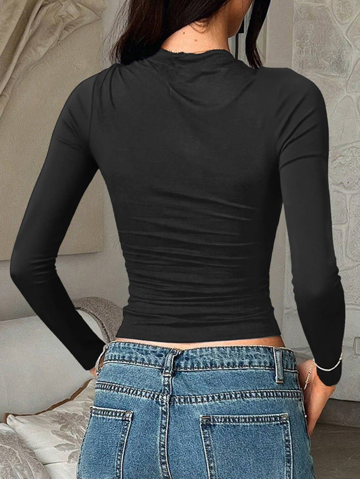Essential Basic Long Sleeve Top