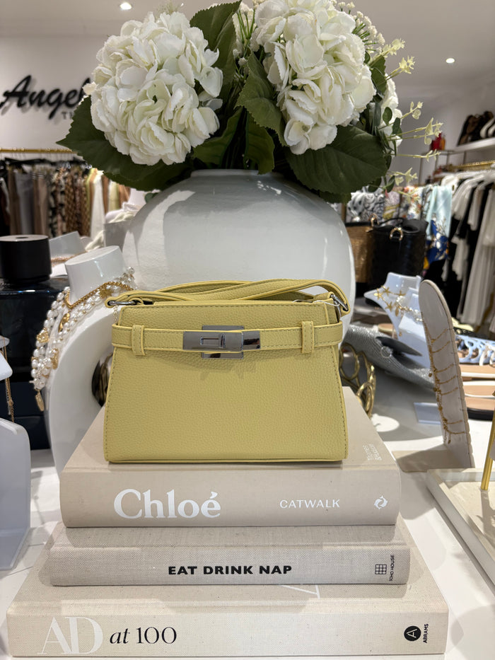 Faux Leather Structured Mini Handbag (5 Colours)