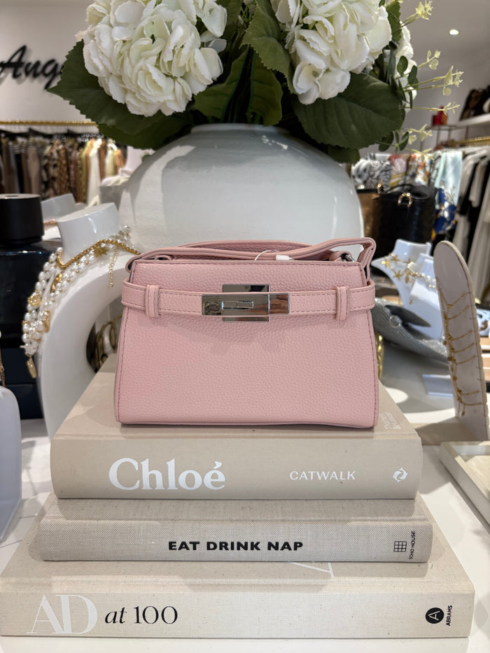 Faux Leather Structured Mini Handbag (5 Colours)