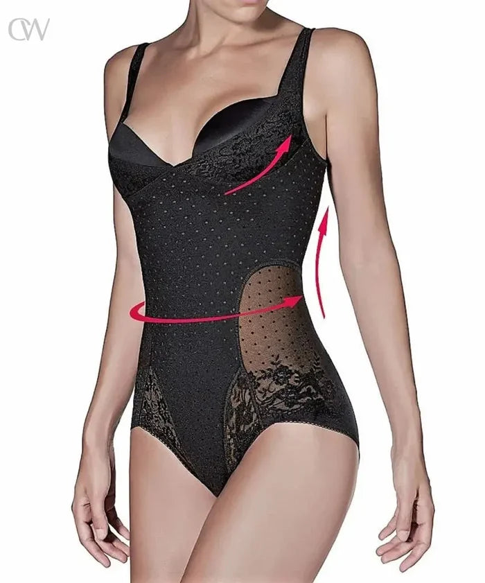 Shapewear Body met kant van Janira