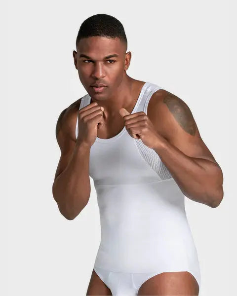 LEO Firm Compression Singlet Men