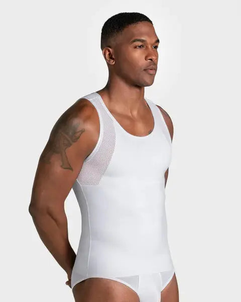 LEO Firm Compression Singlet Men