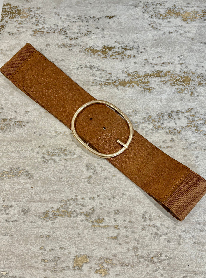 Glitter Affect Stretch Stap Belt (5 Colours)