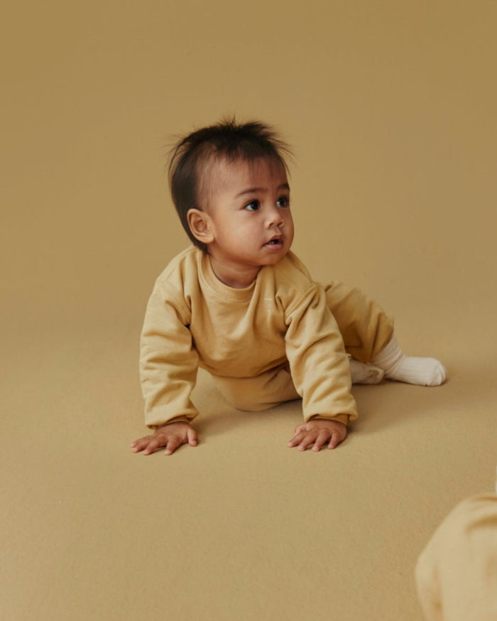 Gray Label Baby Dropped Shoulder Sweater Cookie