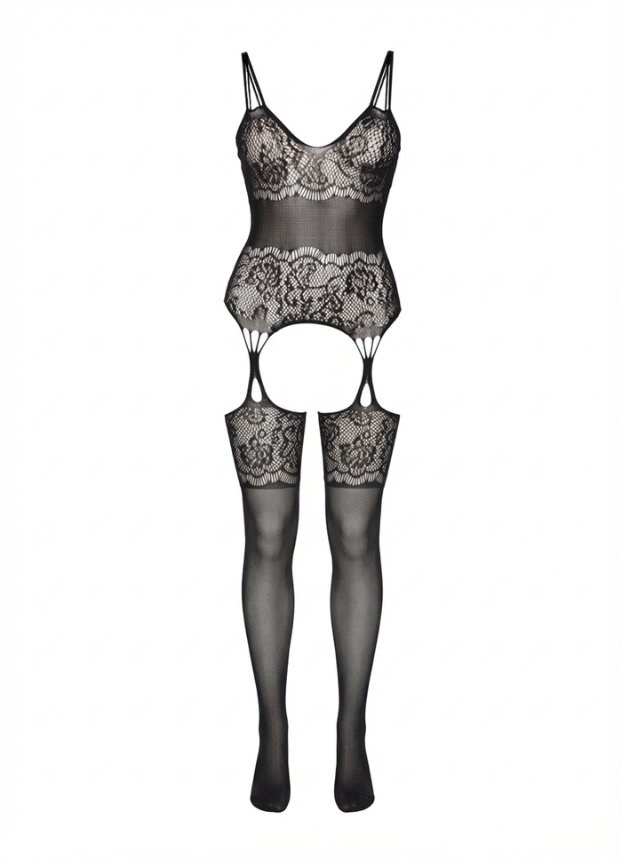 Hard to Get Lace Bodystocking