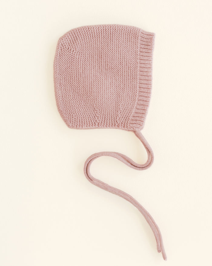 Hvid Newborn Bonnet Dolly Powder
