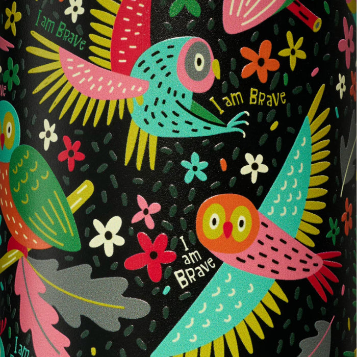 I am Brave - Owl Water Bottle