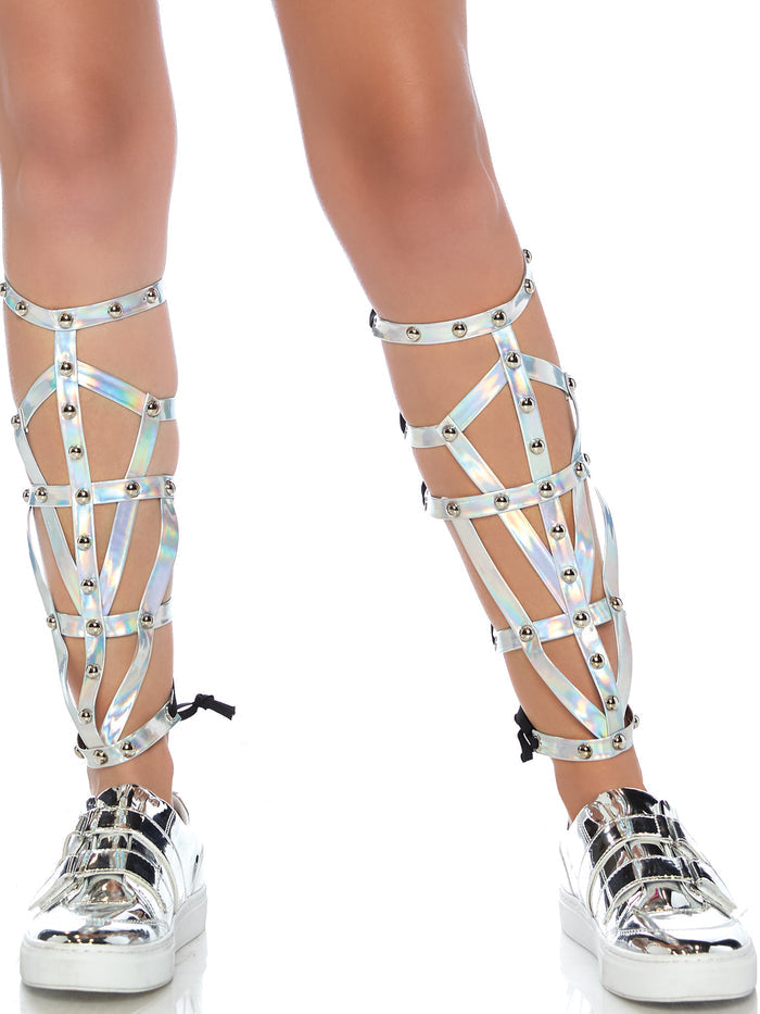 Leg Avenue Iridescent Shin Guards