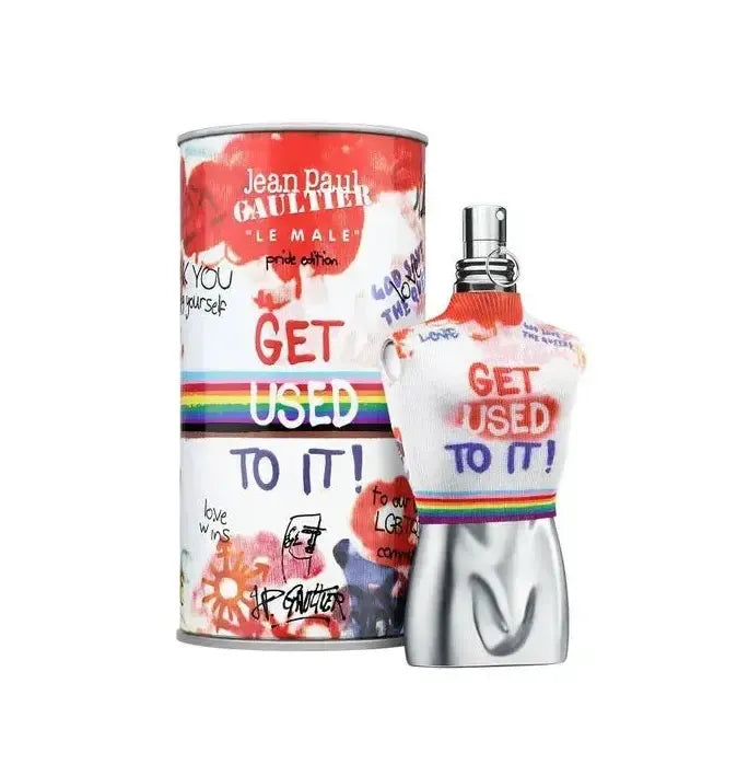 Jean Paul Gaultier Le Male Pride Edition "Get Used To It!" Eau de Toilette 125ml, front view