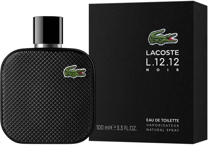 Lacoste L.12.12 Noir Eau de Toilette 100ml, front view