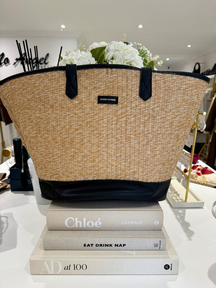 Large Straw Tote (3 Colours)