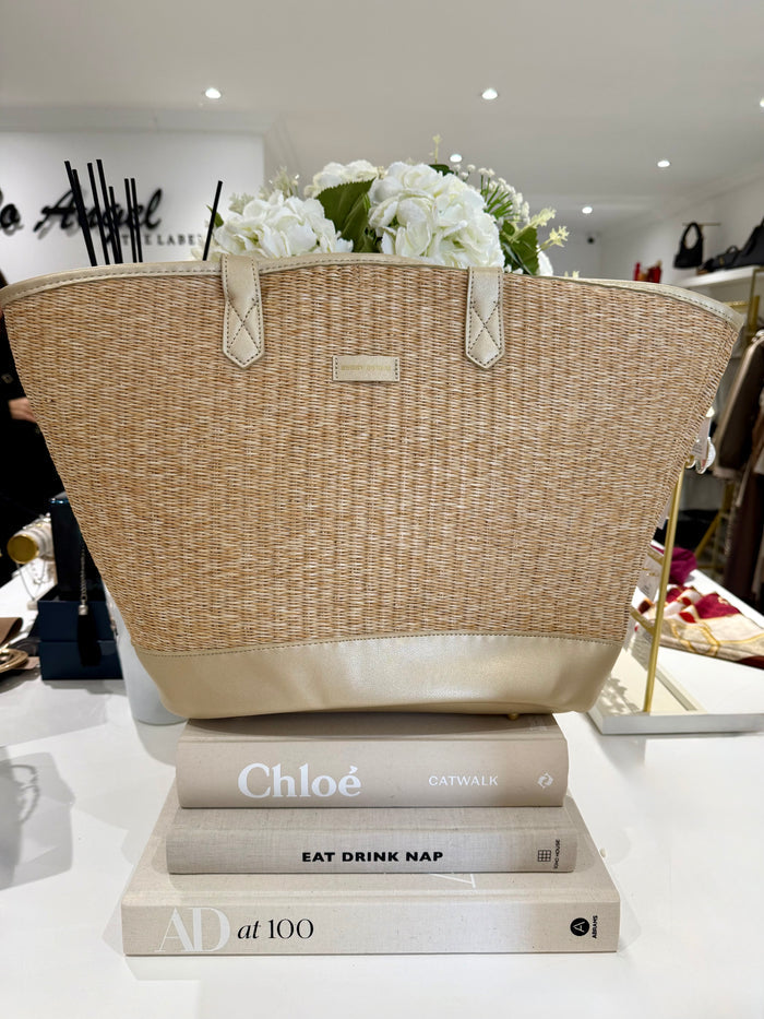 Large Straw Tote (3 Colours)