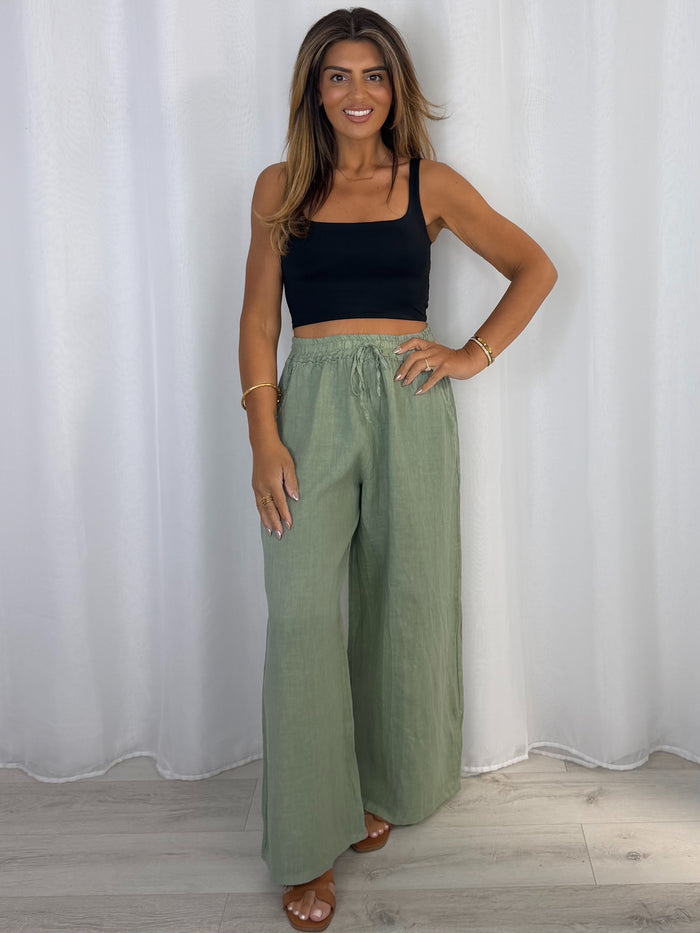 Linen Trousers (9 Colours)