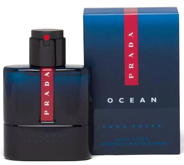 Prada Luna Rossa Ocean Eau de Toilette 100ml, front view