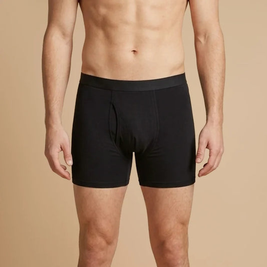Men’s Leakproof Boxer Brief (Black 3-Pack)