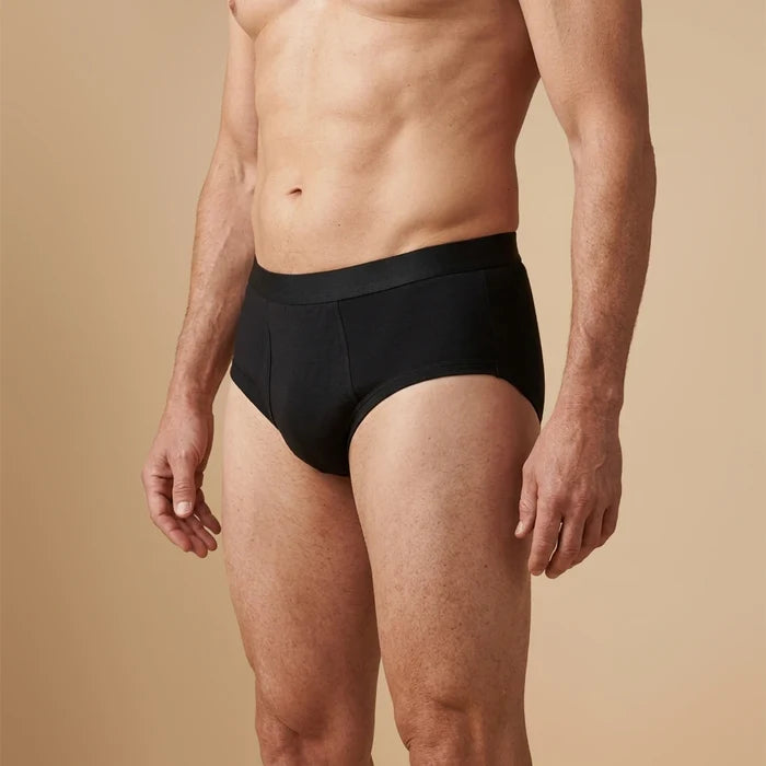 Men's Leakproof Brief (Black 6-Pack)