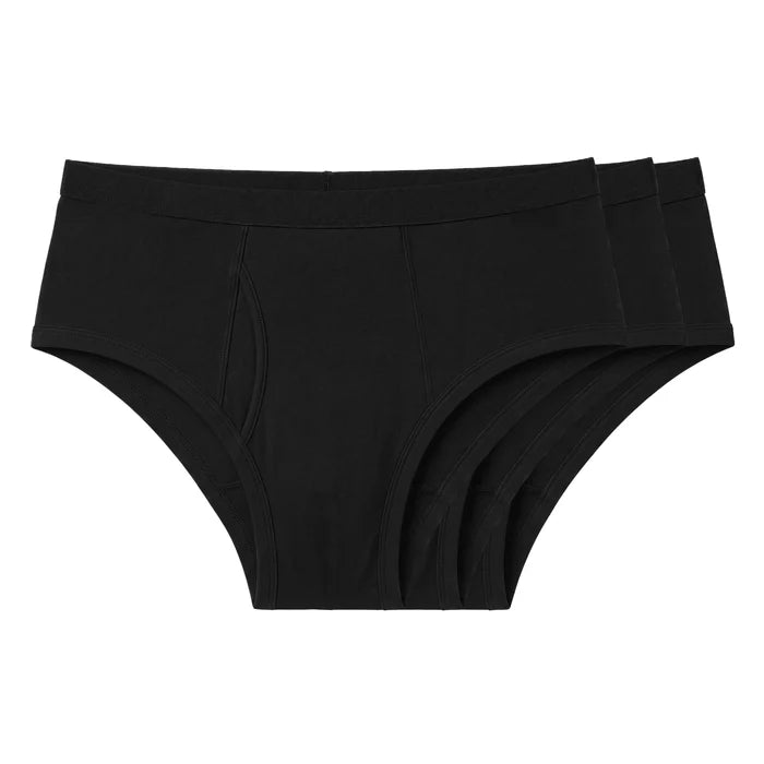 Men's Leakproof Brief (Black 6-Pack)