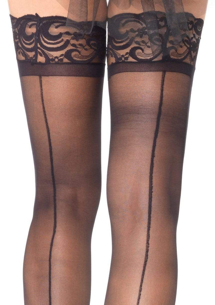 Leg Avenue Stay Up Sheerthigh Highs