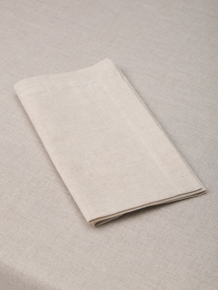 Oatmeal 100% Linen Napkins Set of 4
