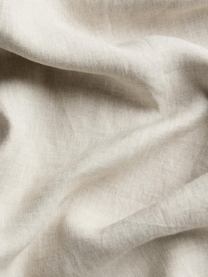 Oatmeal Linen Blend Curtain (Pair)