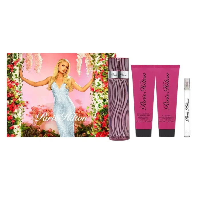 Paris Hilton by Paris Hilton 4-Piece Gift Set Eau de Toilette, front view