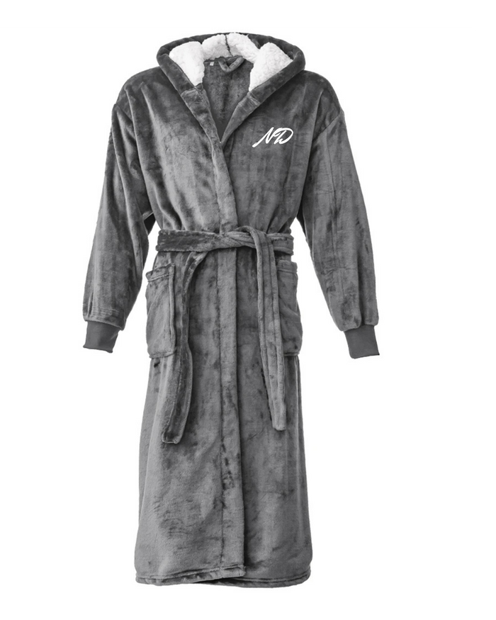 Personalised Hooded Cuffed Robe