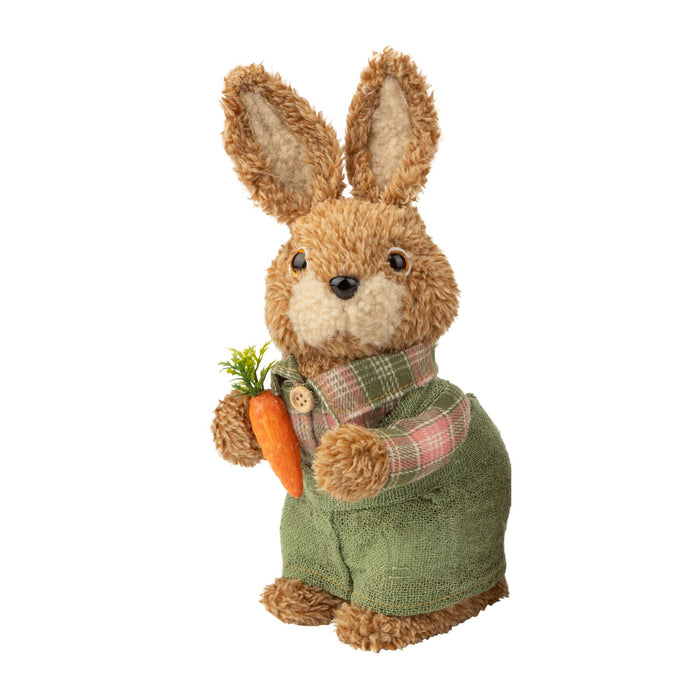 Plush Covered Bunny
