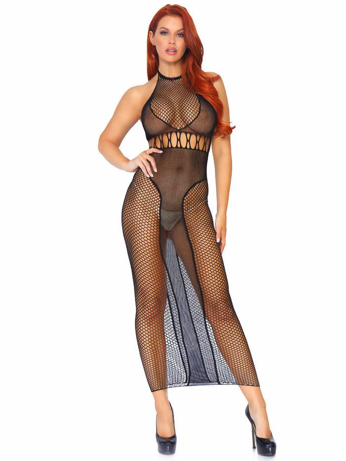 Leg Avenue Power Move Fishnet Bodycon Dress
