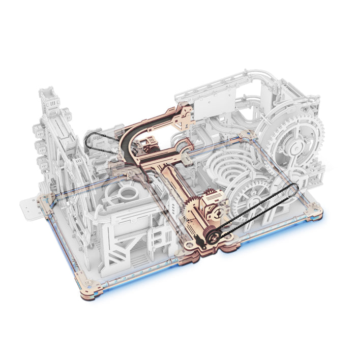 ROKR Marble Run Link Pack (Spaceport & Night city) main product photo