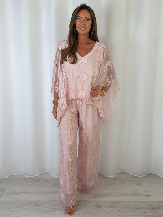 Silk Floral Co-Ord (3 Colours)