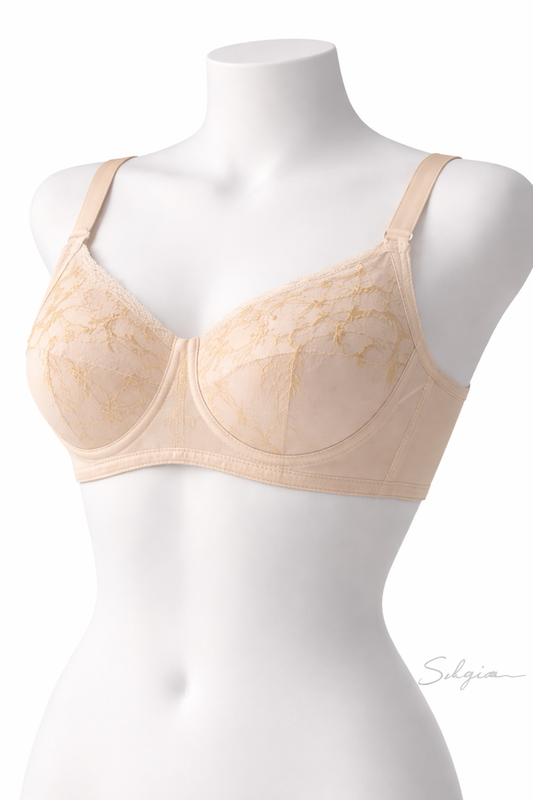 Silqiaa Pack of 2 Chicken Cotton Bras  (A/N: 7)