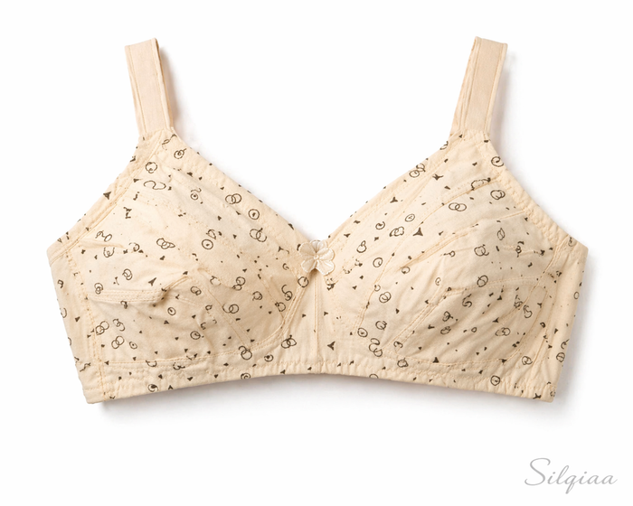 Silqiaa Pack of 2 Soft Jersey Printed Bras (A/N: 17)