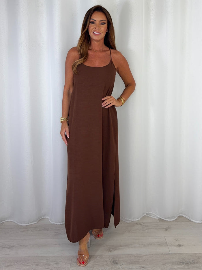Spaghetti Strap Maxi Dress (14 Colours)