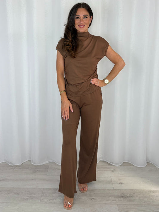 Turtle Neck Trouser Co-Ord (2 Colours)